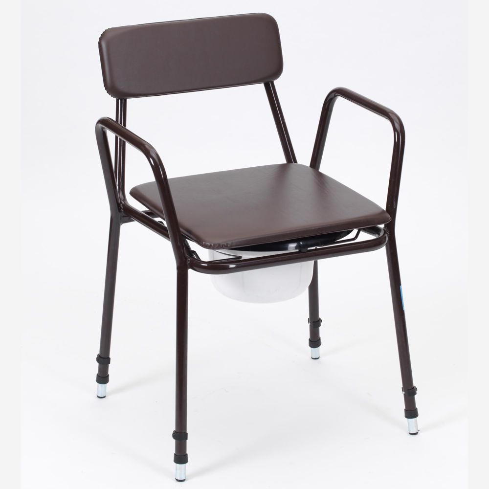 Drive Adjustable Height Stacking Commode Commodes Millercare.co.uk