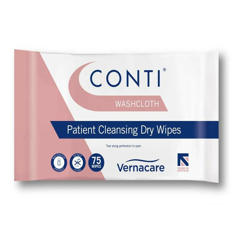 Conti Washcloth Dry Wipe Large CWW075P