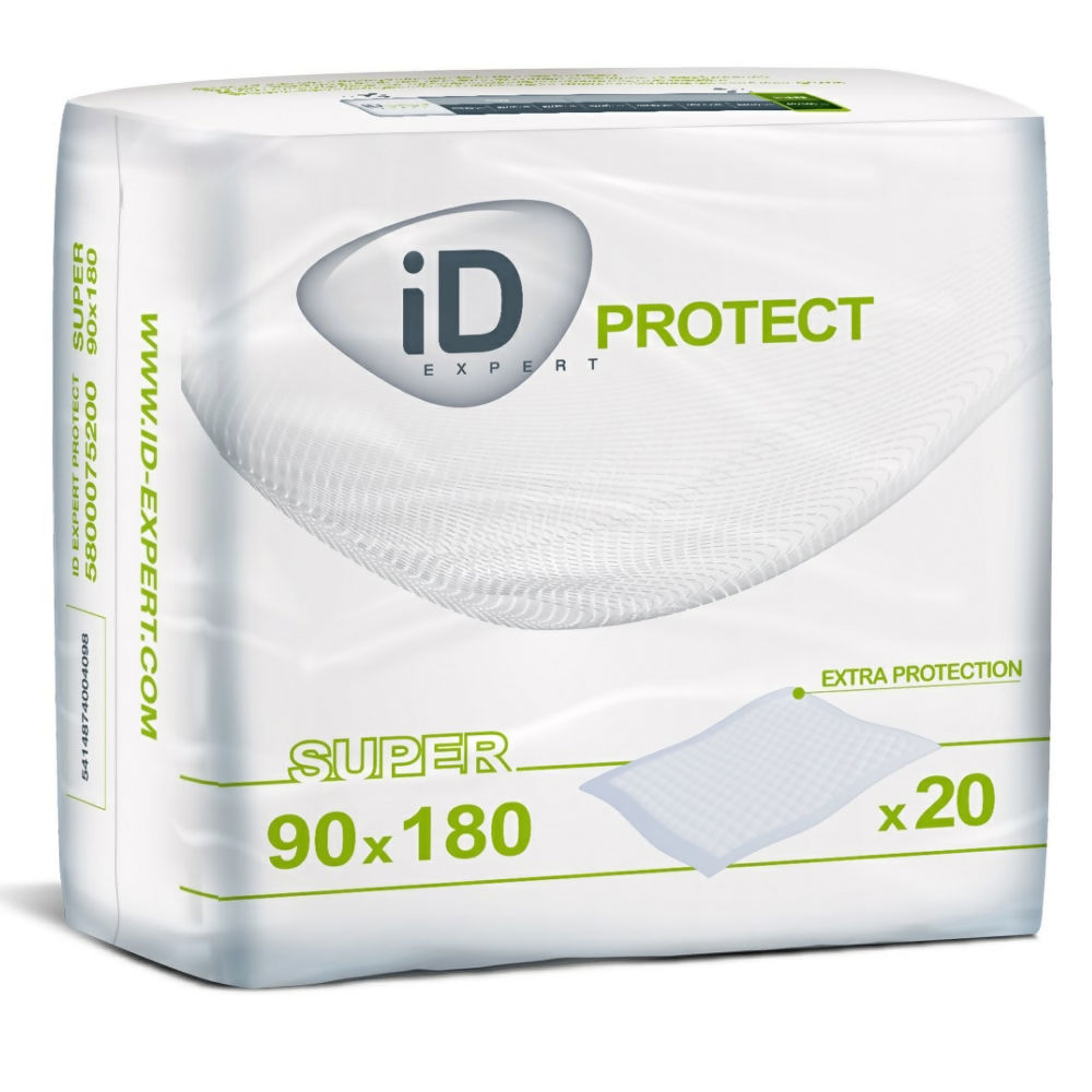 ID Expert Protect Super Bed Pads With Tucks 90x180cm ID5800075200