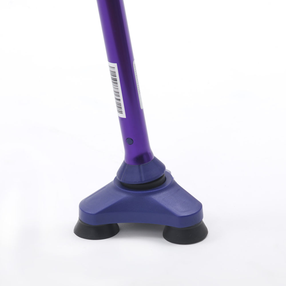 Drive Hurrycane Folding Walking Stick Purple HCANERDC2UK