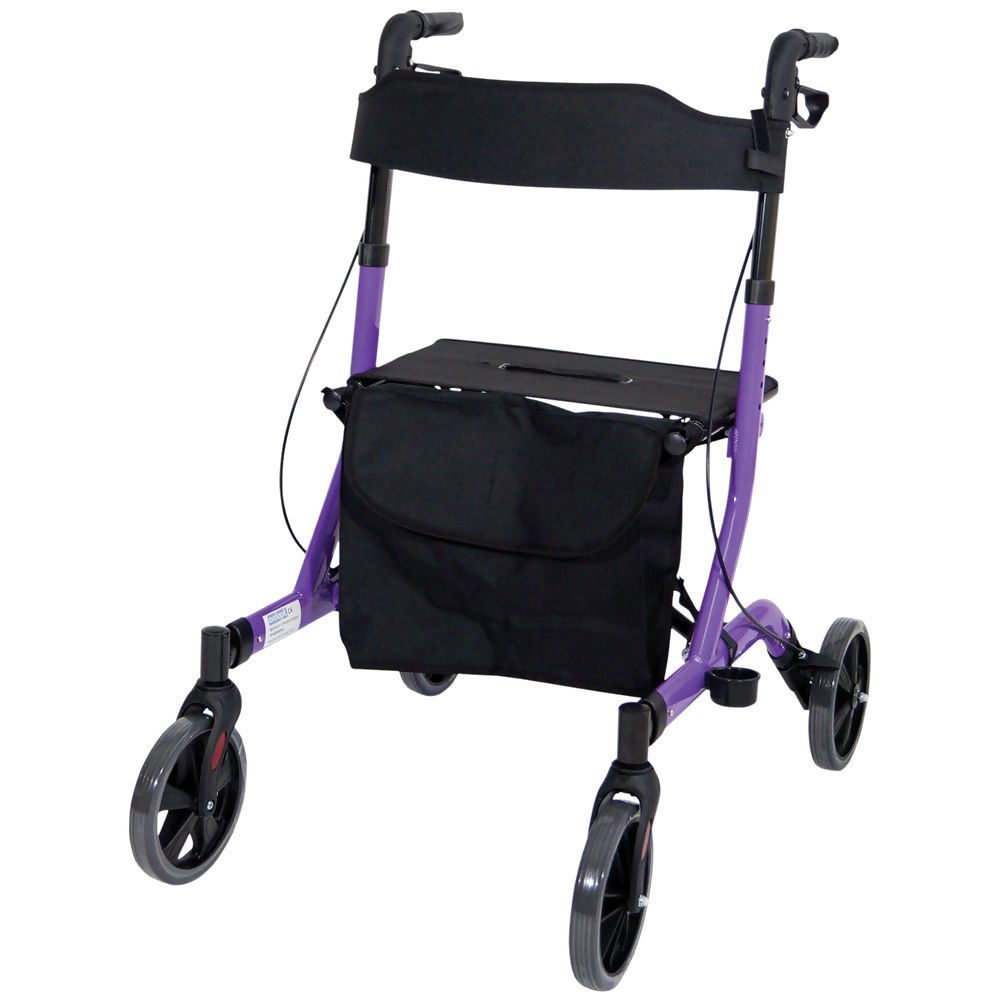 Aidapt Deluxe Lightweight Rollator Walking Aids Millercare.co.uk