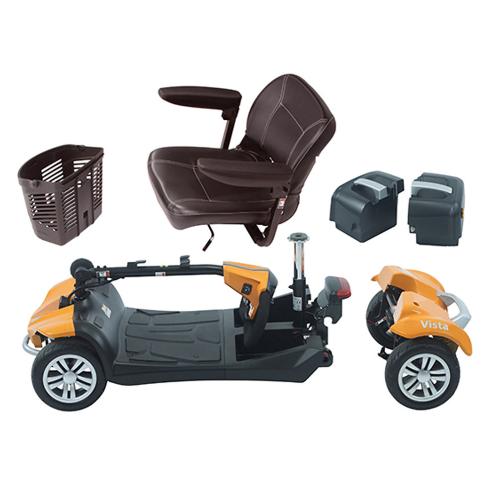 Rascal Vista Mobility Scooter Oxford Blue