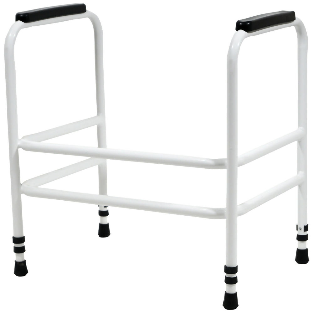 Aidapt Ashford Bariatric Toilet Frame White and Black VR205B