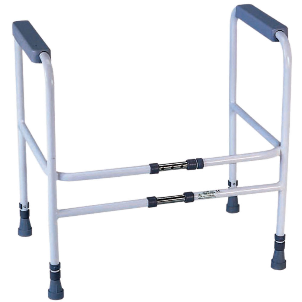 Drive Cosby Toilet Frame White 157W