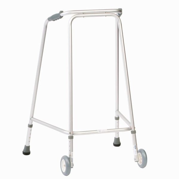 Coopers Narrow Medium Walking Frame Zimmer With Wheels 7346C
